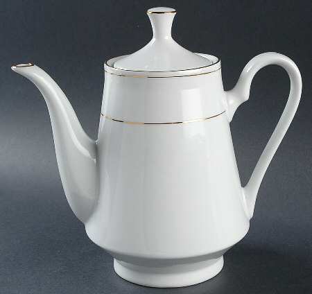 Classic Gold Coffee Pot & Lid