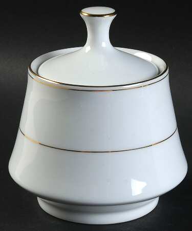 Classic Gold Sugar Bowl & Lid