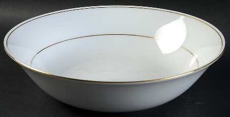 Classic Gold 9" Round Vegetable Bowl
