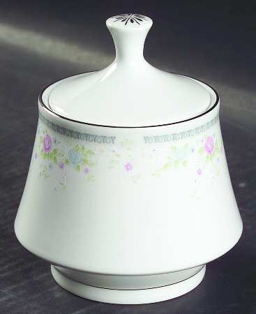 Nosegay Sugar Bowl & Lid