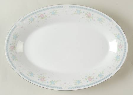 Nosegay 14" Oval Serving Platter