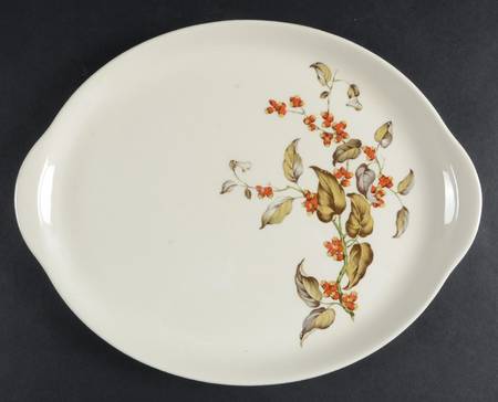 Bittersweet 13" Oval Serving Platter