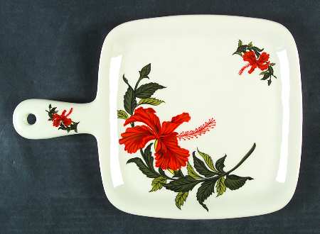 Flamingo Handled Condiment Server