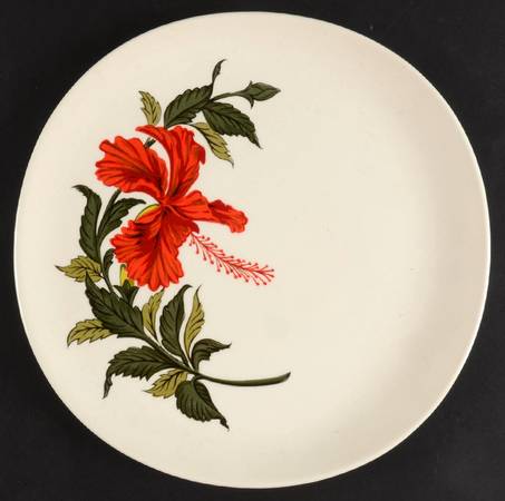 Flamingo Luncheon Plate