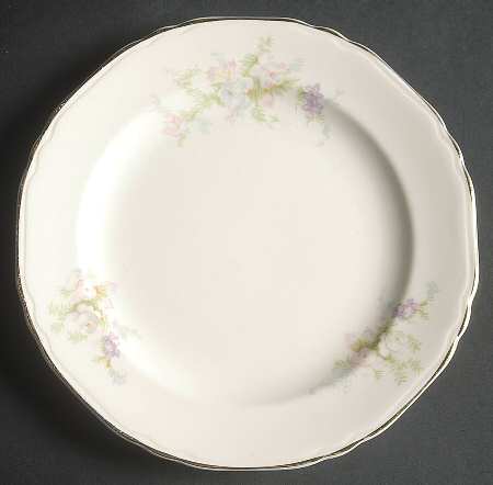 9107 Bread & Butter Plate by Crown Potteries