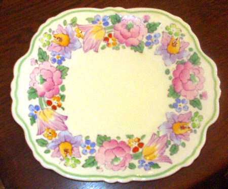 15227 Square Handled Cake Plate