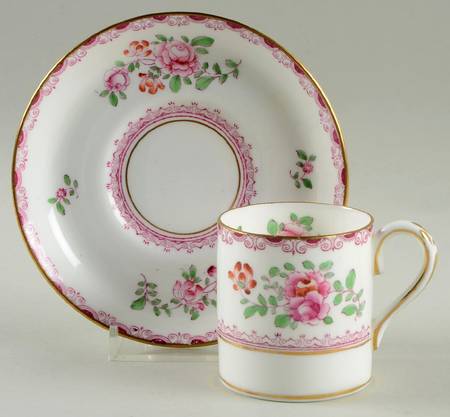A5782 Flat Demitasse Cup & Saucer Set