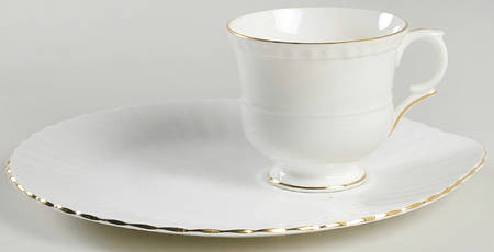 A807 Snack Plate & Cup Set