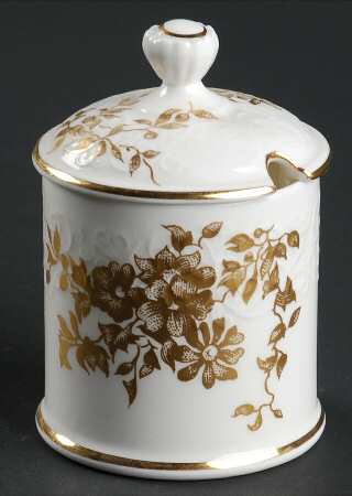 Aristocrat Mustard Jar & Lid