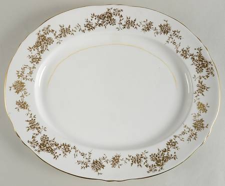 Aristocrat 15" Oval Serving Platter