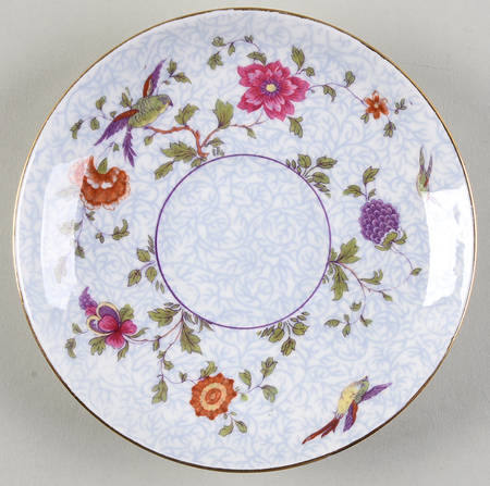 Bird of Paradise Saucer for Footed Cup