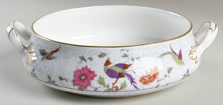 Bird of Paradise Round Vegetable No Lid
