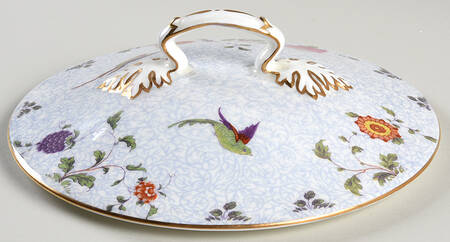 Bird of Paradise Lid for Round Vegetable