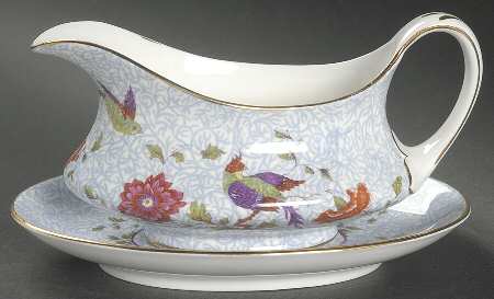Bird of Paradise Gravy Boat & Underplate