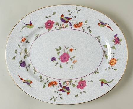 Bird of Paradise 13" Oval Serving Platter
