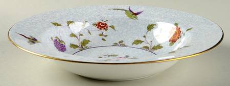 Bird of Paradise Rim Soup Bowl
