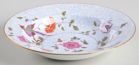 Bird of Paradise Rim Fruit/Dessert (Sauce) Bowl