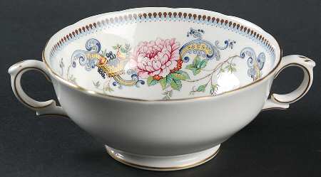 Chelsea Manor Footed Cream Soup Bowl