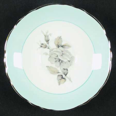 Gray Blossoms Saucer