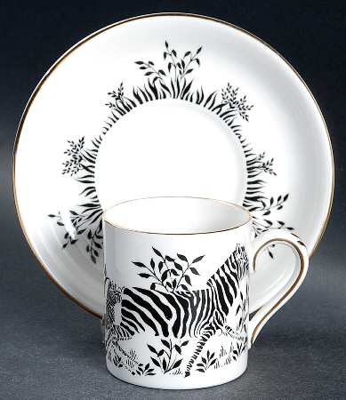 CRS3 Flat Demitasse Cup & Saucer Set