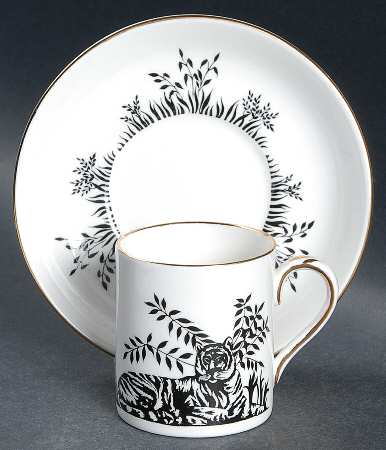 CRS3 Flat Demitasse Cup & Saucer Set