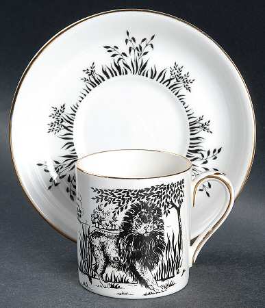 CRS3 Flat Demitasse Cup & Saucer Set