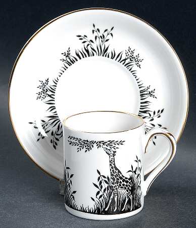 CRS3 Flat Demitasse Cup & Saucer Set
