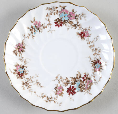 Elizabethan Saucer for Footed Cream Soup Bowl