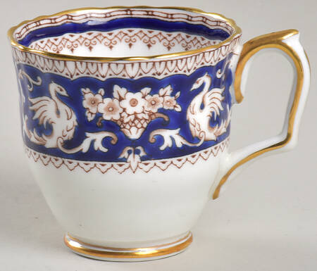 Ellesmere Cobalt Blue Footed Demitasse Cup