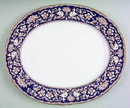 Ellesmere Cobalt Blue 15" Oval Serving Platter