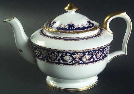 Ellesmere Cobalt Blue Teapot & Lid