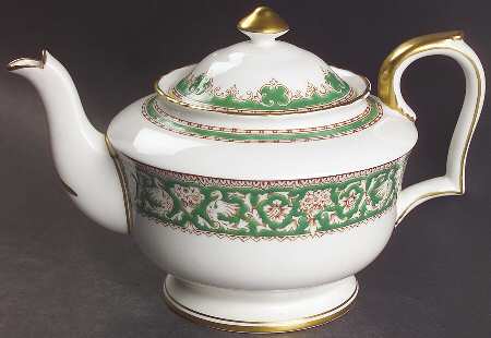 Ellesmere Green Teapot & Lid