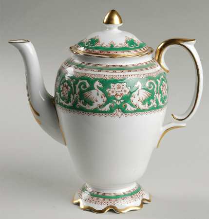 Ellesmere Green Mini Coffee Pot & Lid