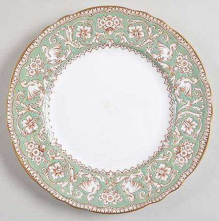 Ellesmere Olive Green Salad Plate