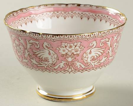 Ellesmere Pink Open Sugar Bowl