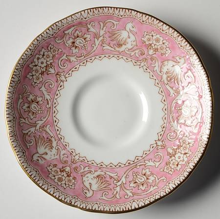 Ellesmere Pink Saucer for Demitasse Cup