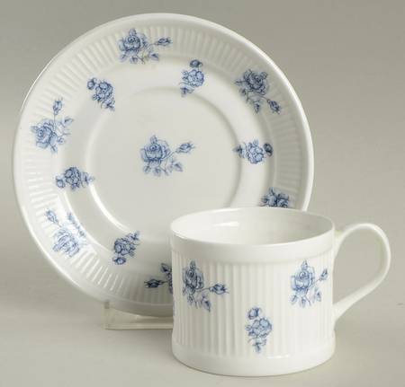 Elsinore Flat Demitasse Cup & Saucer Set
