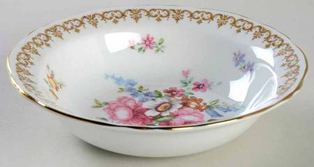 England's Bouquet Rim Cereal Bowl