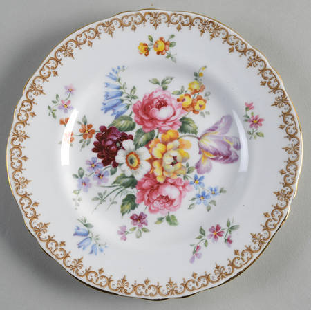 England's Bouquet Dessert/Pie Plate
