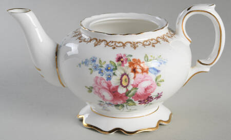 England's Bouquet Mini Teapot No Lid