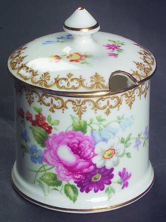 England's Bouquet Jam/Jelly & Lid