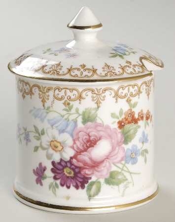 England's Bouquet Jam/Jelly & Lid