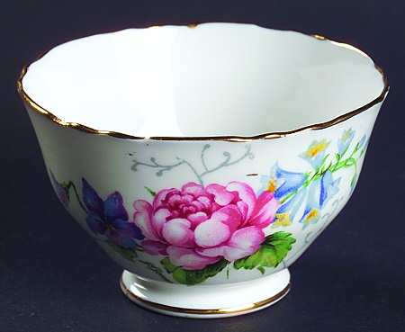 England's Glory (Scalloped) Mini Open Sugar Bowl