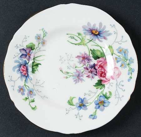 England's Glory (Scalloped) Bread & Butter Plate