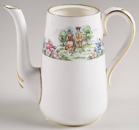 Evangeline's Arcadian Gardens Mini Coffee Pot No Lid