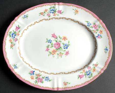 F16165 11" Oval Serving Platter