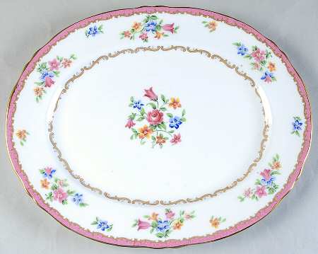 F16165 13" Oval Serving Platter