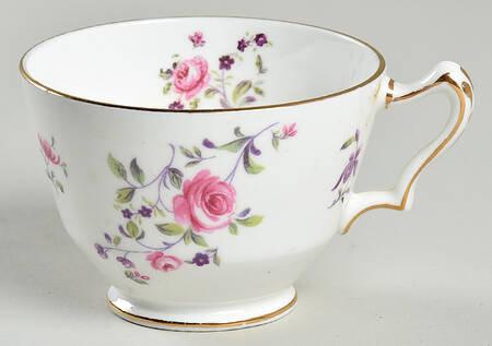 English Rosebud Footed Cup