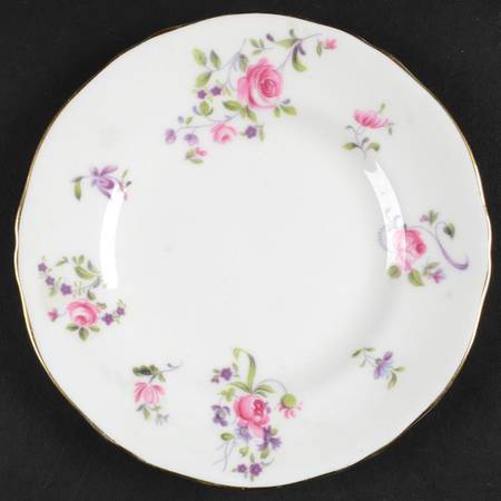 English Rosebud Bread & Butter Plate