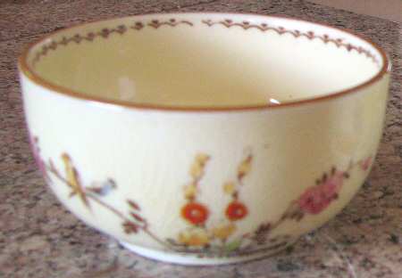 Flower Garden Open Sugar Bowl